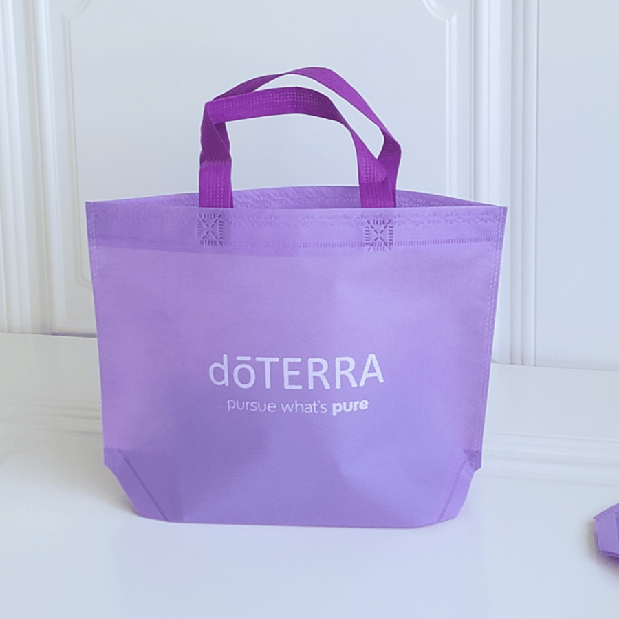 Сумка подарочная, с логотипом doTERRA фиолетовая