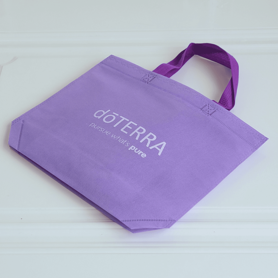 Сумка подарочная, с логотипом doTERRA фиолетовая