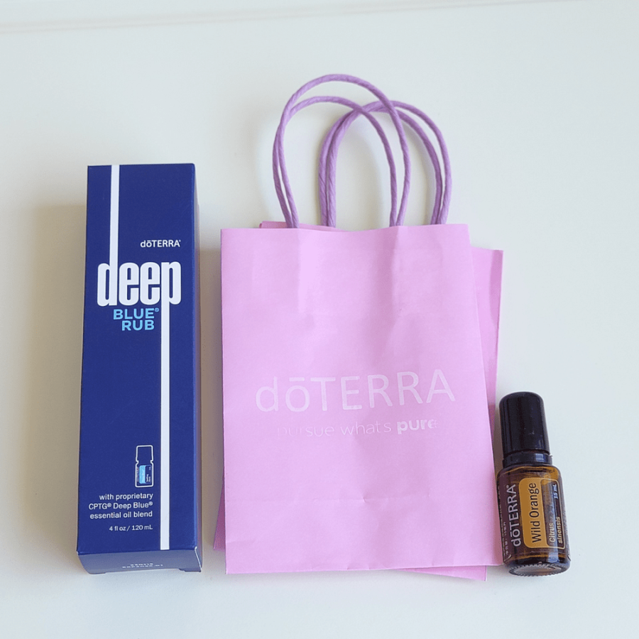 Пакет, подарочный, для упаковки из крафт-бумаги, с логотипом doTERRA, размер 12 * 6* 16 см