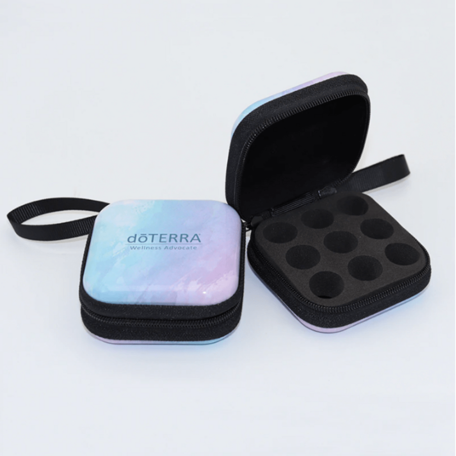 Сумочка на 9 ячеек для пробников 1-2 мл., с логотипом doTERRA