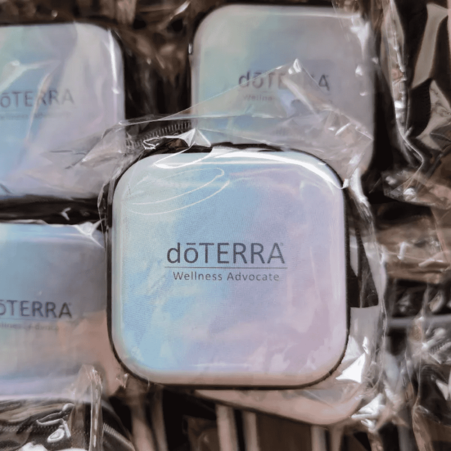 Сумочка на 9 ячеек для пробников 1-2 мл., с логотипом doTERRA